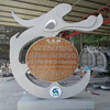 Professional sales LED Billboard Flat luminescence large Billboards Stainless steel sign make