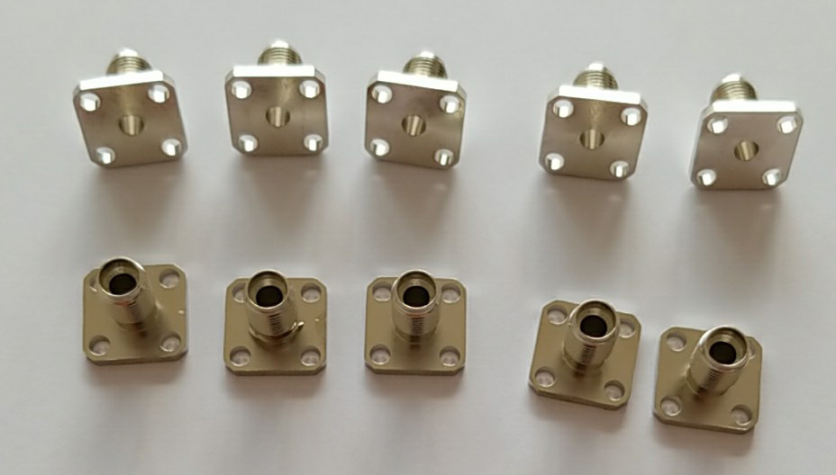 方形sma905光纤法兰1616mm