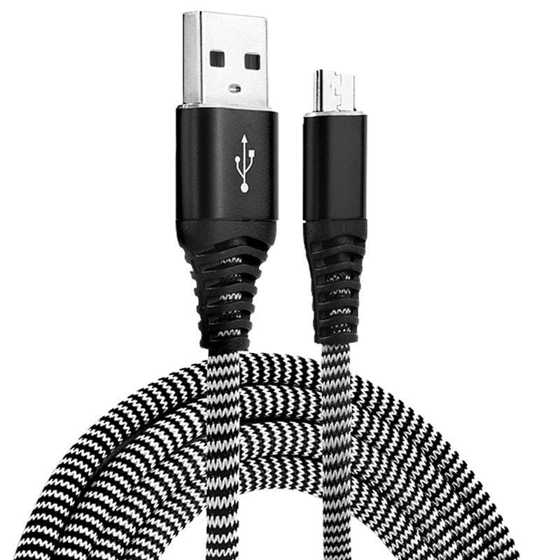 布网罗纹3a快充数据线安卓乐视type-c手机充电线适用苹果7puls8xr