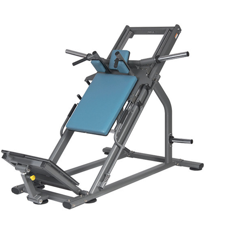 三飞pt6746s 顺蹬机45°斜蹲机坐式深蹲提膝提踵腿部力量训练器械