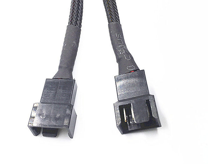 大4pin转6pin电源线双d转显卡6p线显卡供电线4pin转6pin独显连接