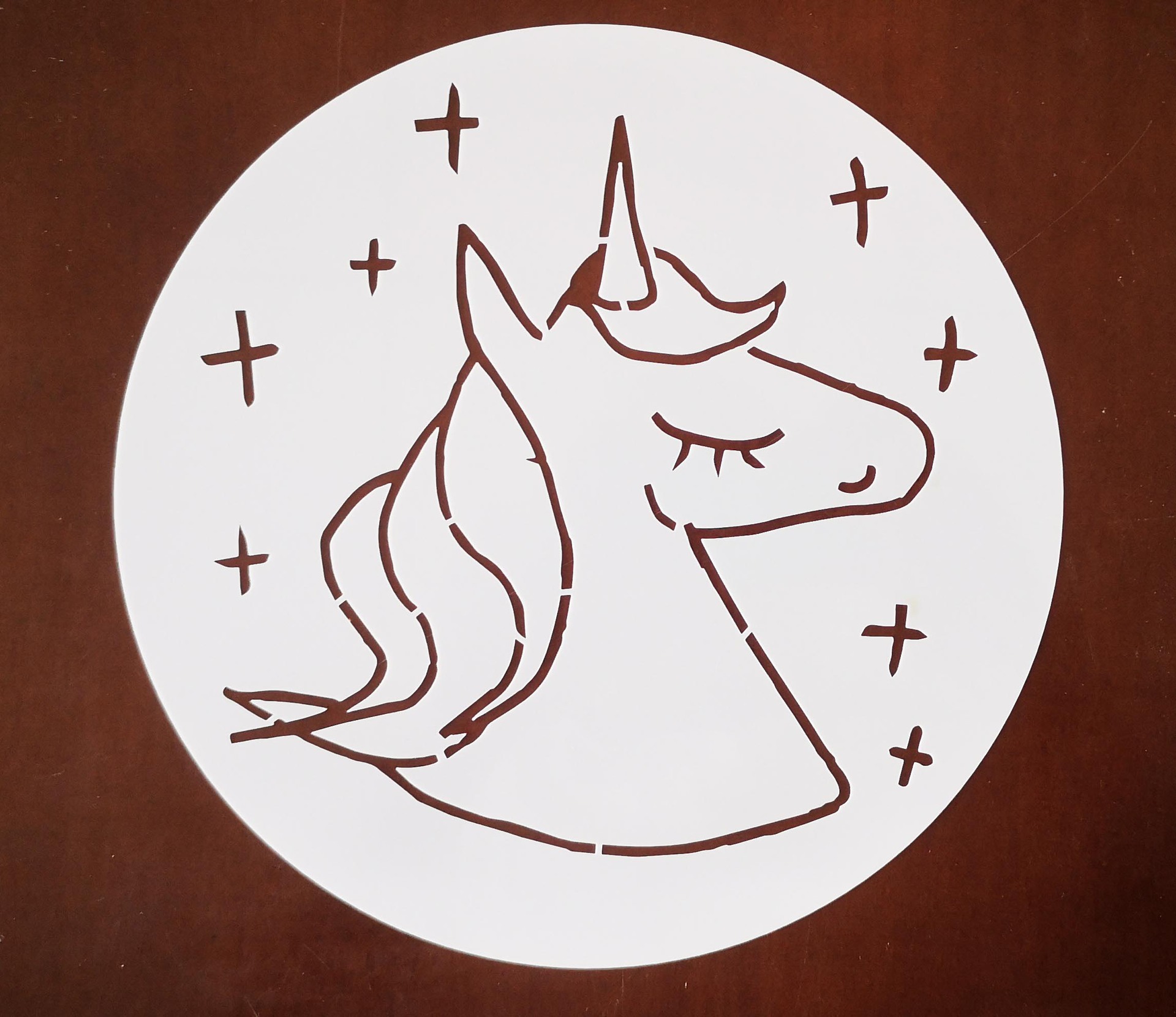 销亚马逊 儿童绘画模环保pet 激光镂空卡通小熊动物手抄报模版