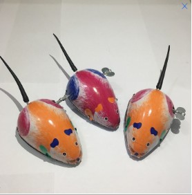 铁皮老鼠 80后怀旧经典70后上发条童年复古链条儿童玩具厂家直销