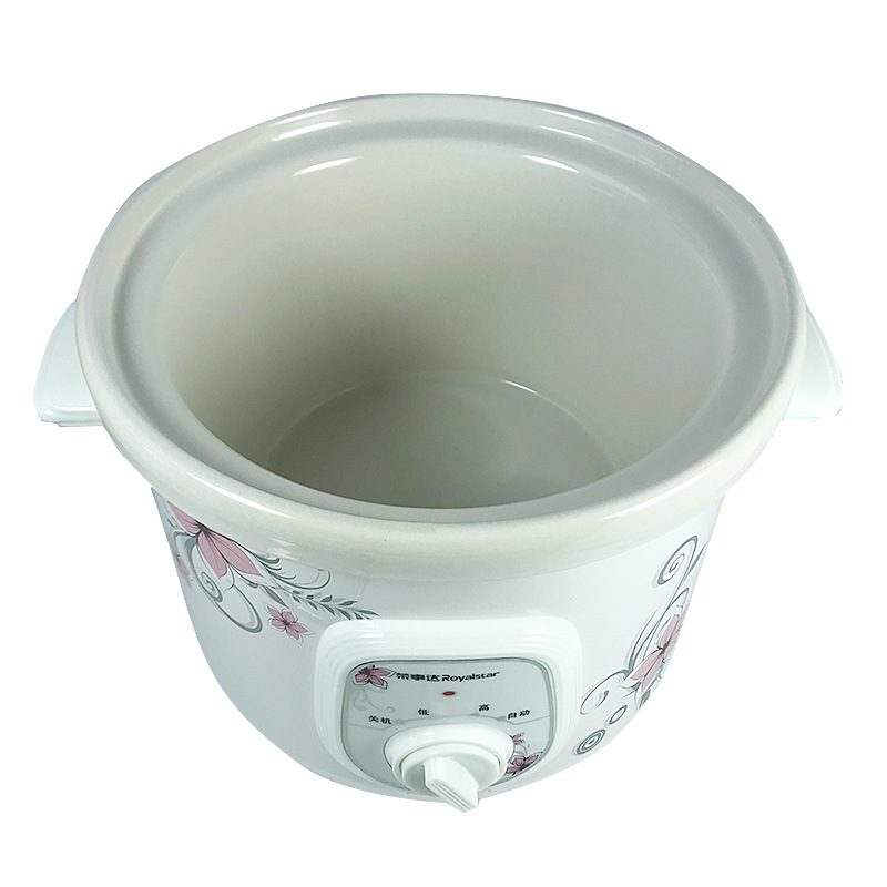 荣事达大容量电炖煲rbc-45m4.5l电炖锅 陶瓷内胆节能慢炖锅
