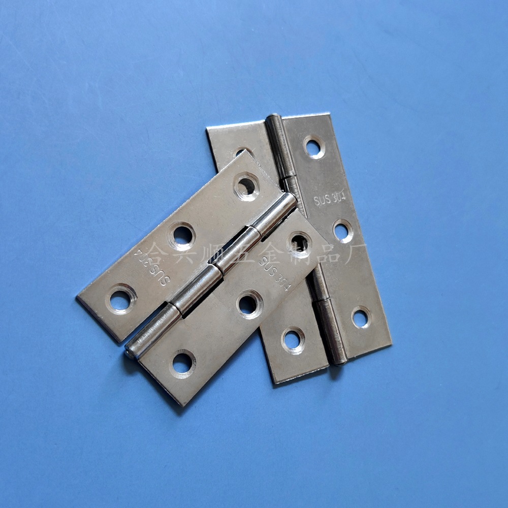 厂家直销 正宗304不锈钢小合页 平开合页 门窗橱柜铰链活页批发