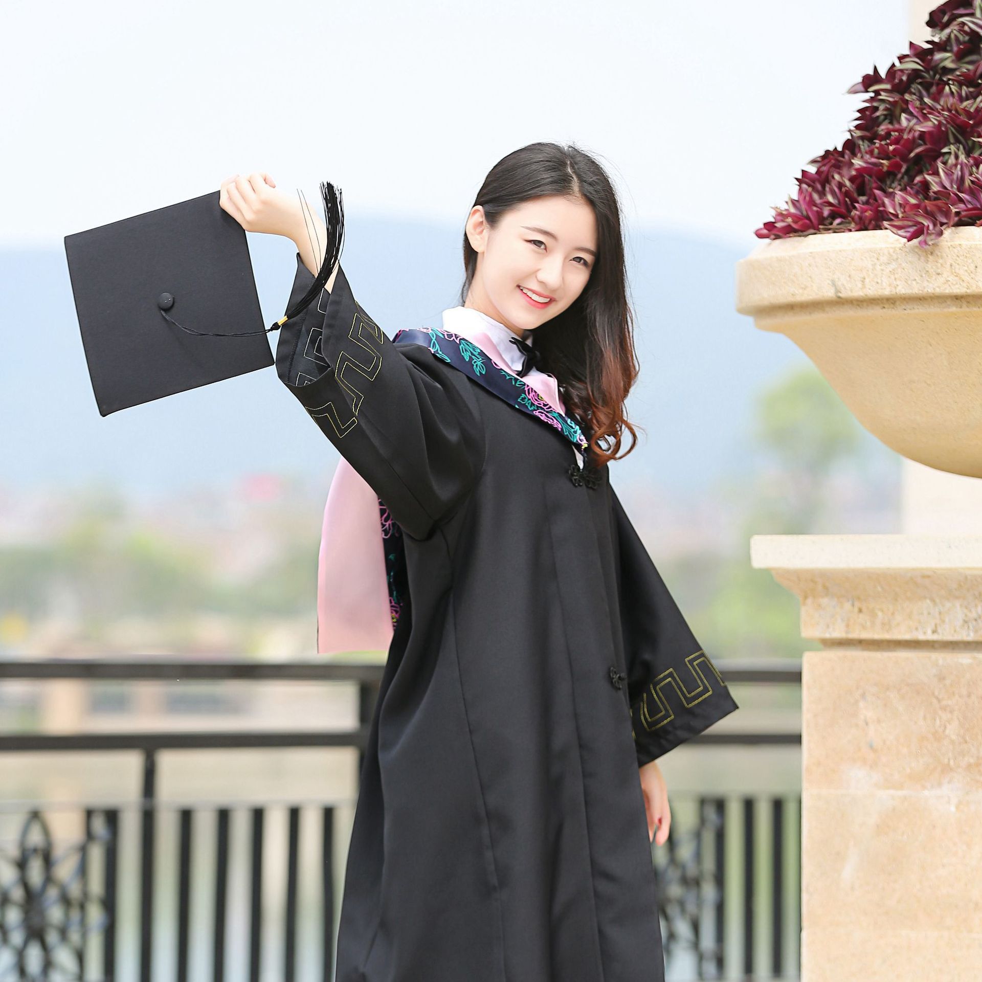 大学毕业服批发新款 学士帽博士帽垂布-阿里巴巴