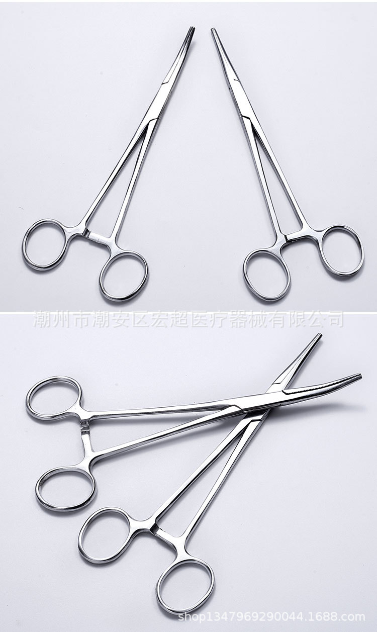 不锈钢止血钳拔火罐钳子组织钳开口器舌钳持针钳拔毛血管钳海绵钳