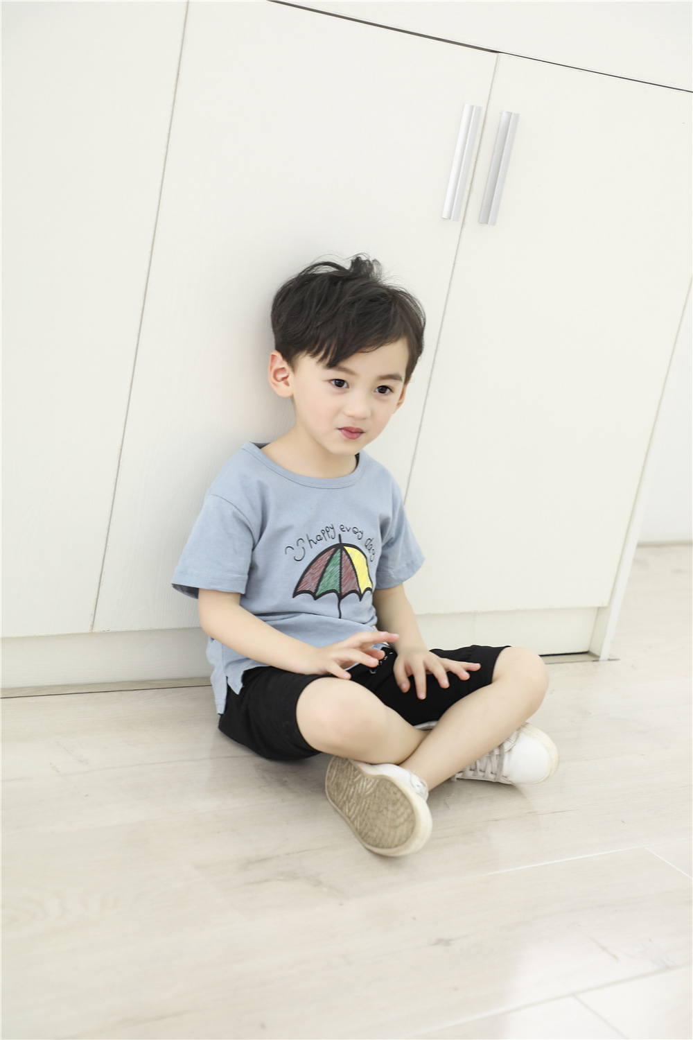 2019 中小童夏季男童短袖棉婴幼儿厂家直销儿童衣服 儿童服装套装