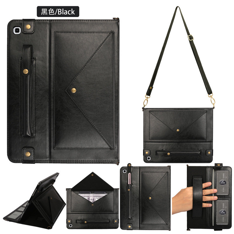 适用三星tab s5e t720肩带信封平板皮套s5e t725多功能手持保护套