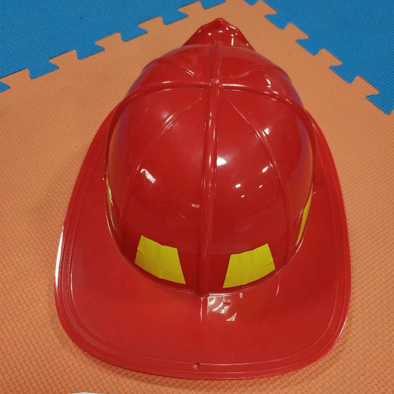 儿童趣味玩具消防帽子 幼儿园舞台表演cosplay塑料帽角色表演道具