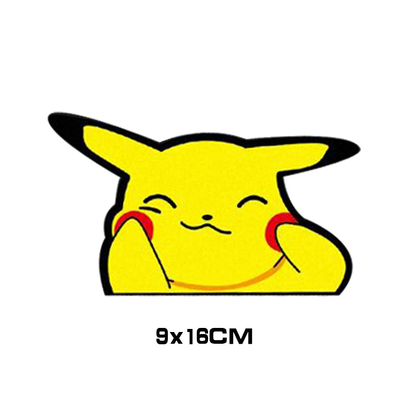 神奇宝贝皮卡丘车贴宠物小精灵趣味贴遮挡划痕车贴