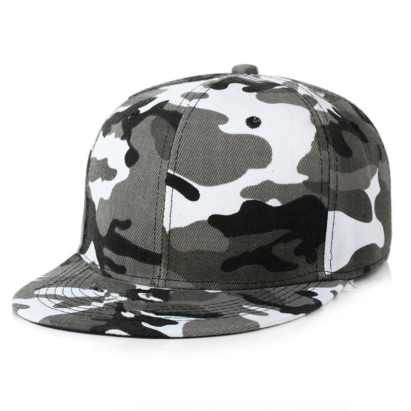 Factory Direct Sales European and American Camouflage Light Hat Board Duck Tongue Soldier Men and Women Wild Wolf Outdoor Baseball Hat