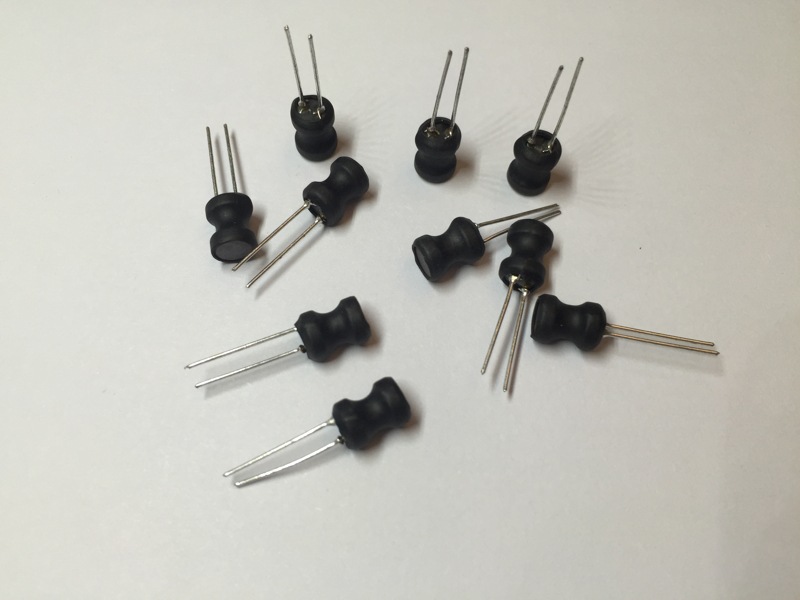 直插工字型电感3×4 27uh直插功率电感 3*4 直插绕线电感