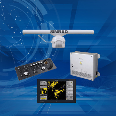 船用雷达 simrad argus雷达12kw 6英尺 导航雷达 海船专用