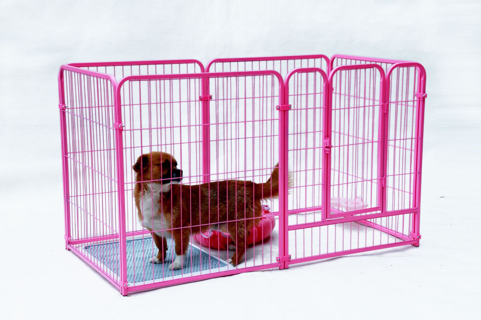 New Buckle Dog Playpen Cat Fence Door Fence Fence Dog Crate Dog Fence Large, Medium and Small Dogs Isolation Fence