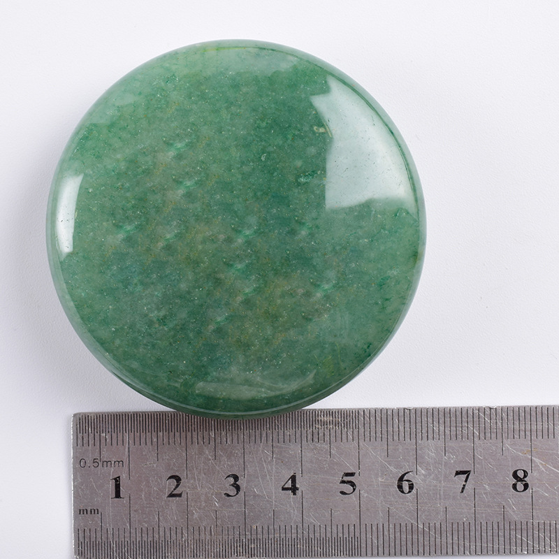 厂家直销 天然绿东陵能量石 水晶东陵石按摩石 健康保健用品批发