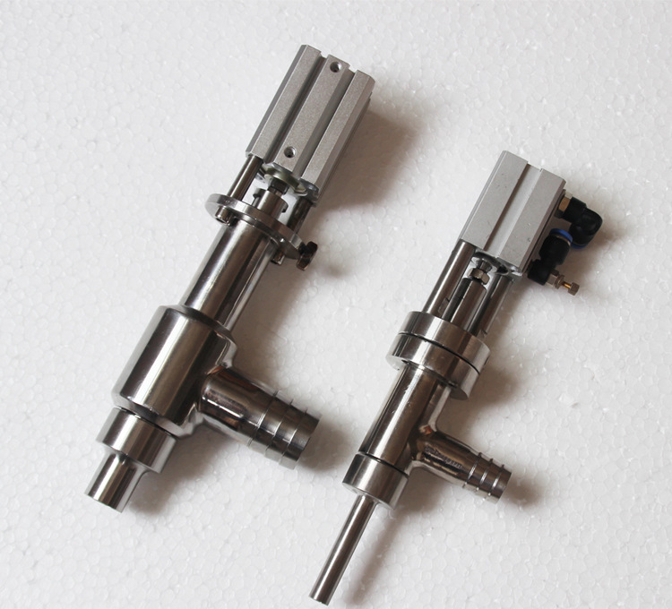 液体膏体灌装机配件出料口防滴漏灌装头出料阀灌装嘴304不锈钢