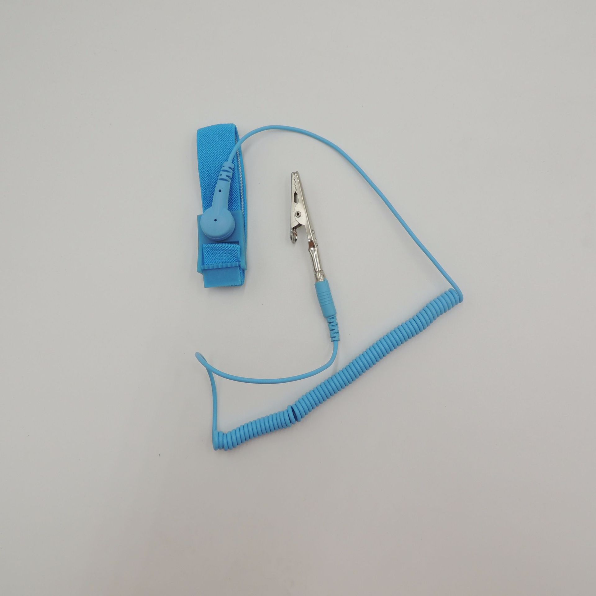 厂家直供有线防静电手环带 pvc有线静电环 pvc白纱手腕带