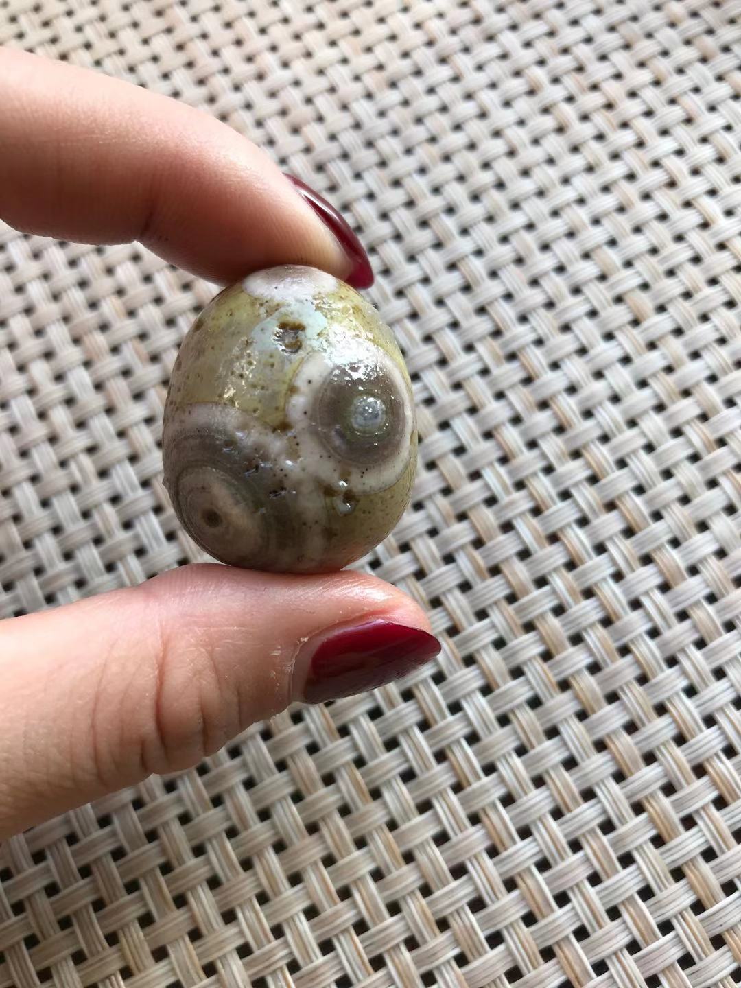 精品阿拉善戈壁原石玛瑙眼睛石