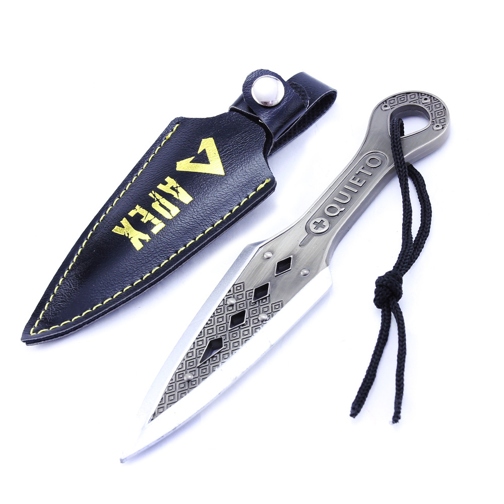 apex英雄周边 恶灵匕首 合金武器玩具模型 apex legends兵器