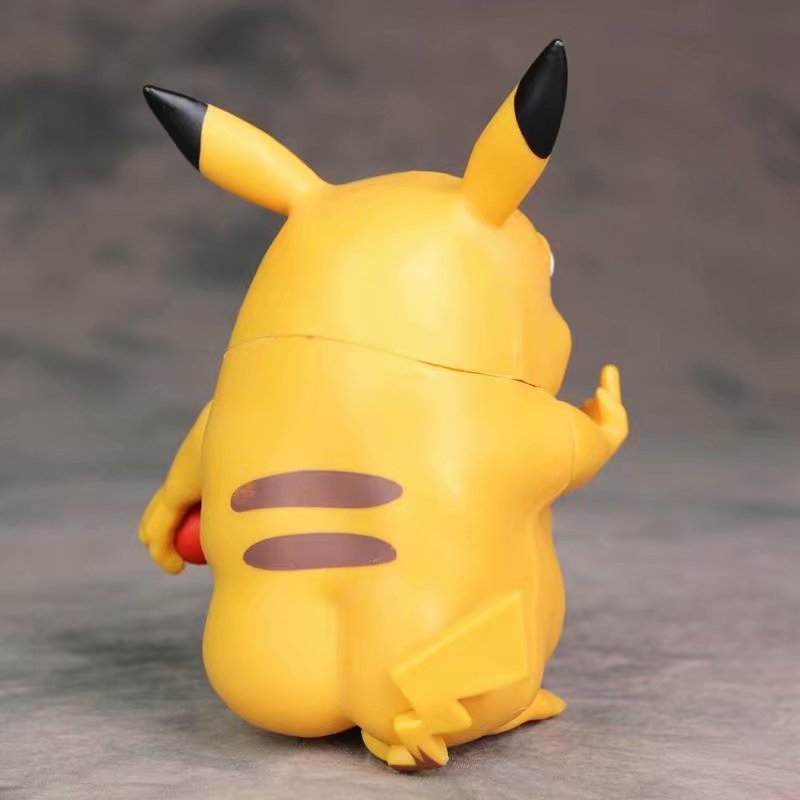 神奇宝贝猥琐皮卡丘恶搞妙蛙种子口袋妖怪宠物盒装手办模型