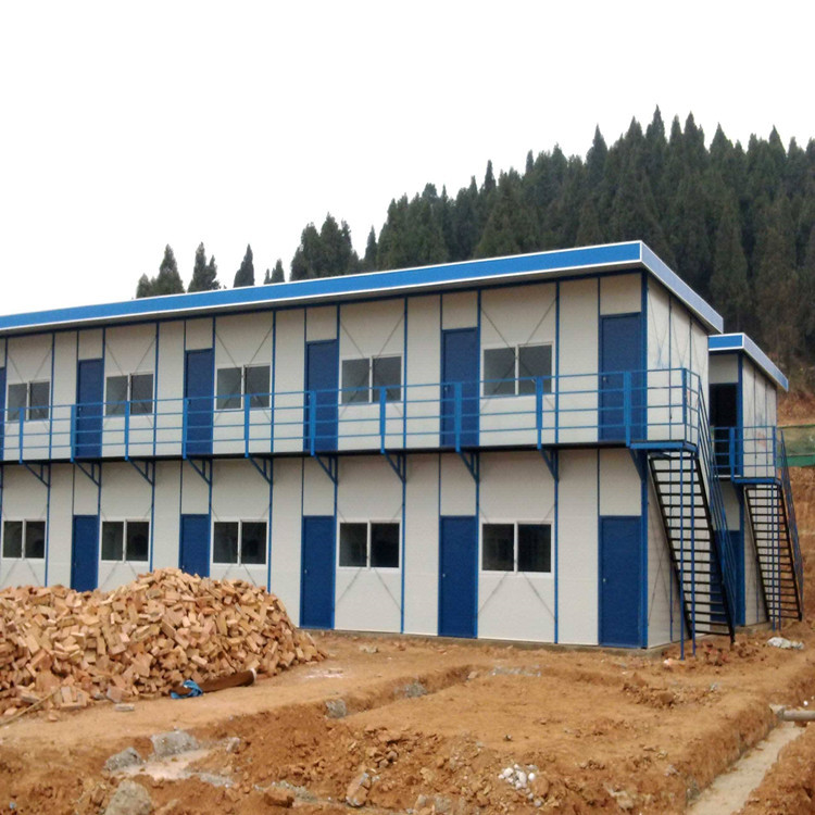 专业 彩钢活动板房 a级岩棉板轻钢组合房 工地临建住人雅致活动房