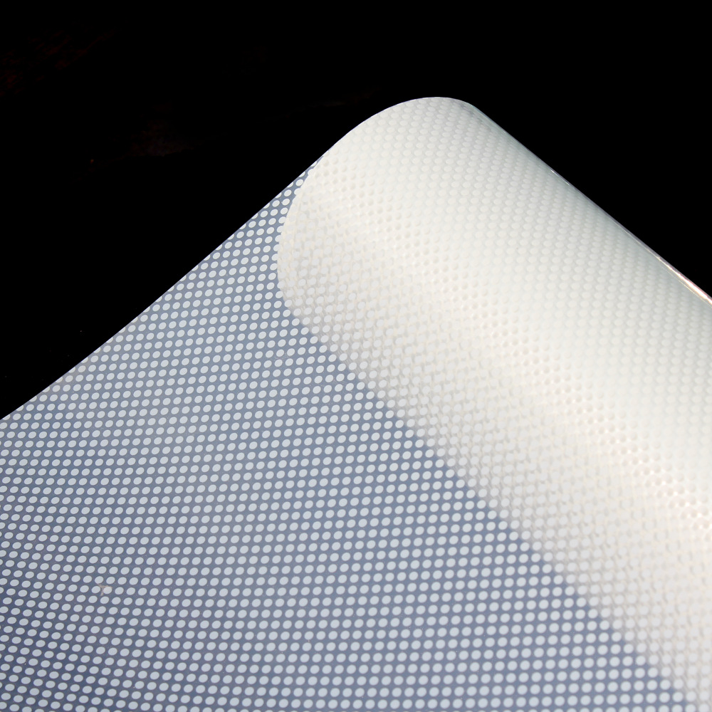 批发3mm白圆点玻璃贴膜窗户厨房pet装饰膜办公室隔断玻璃贴纸