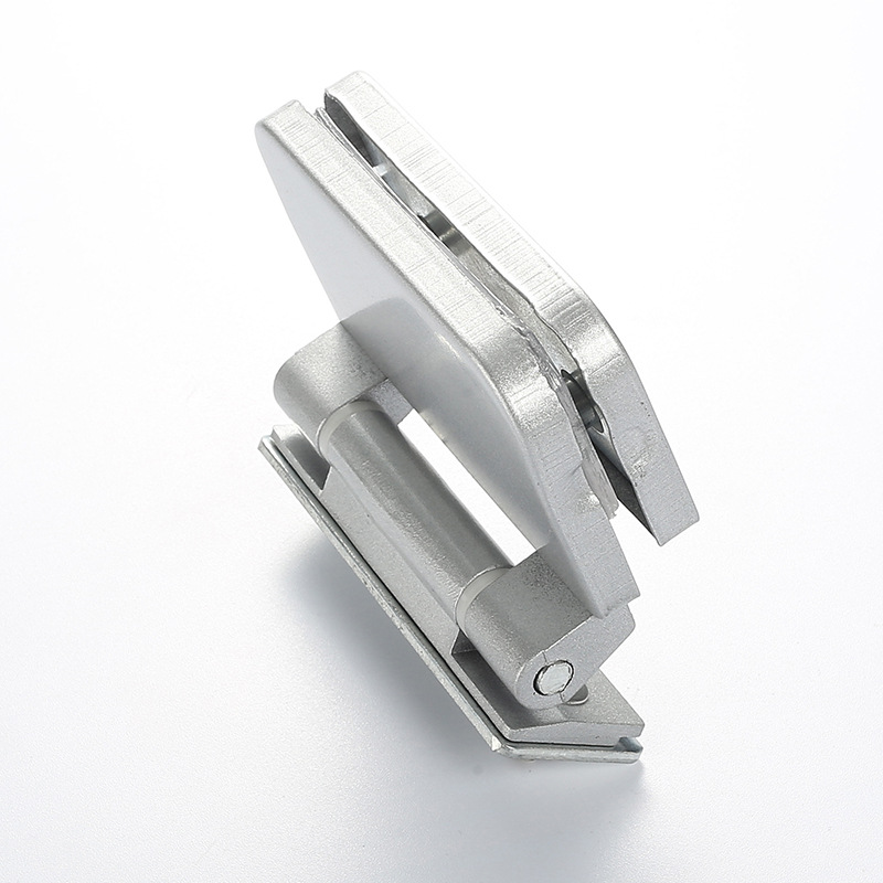 厂家直销玻璃门隔断合页 铝合金自由合页 门铰链 办公室隔断五金