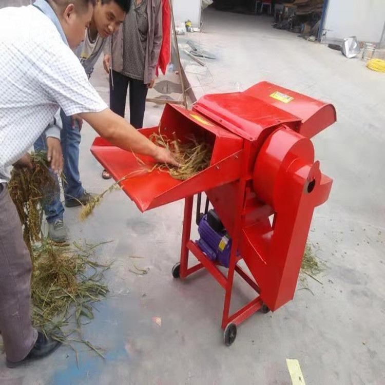 多用途稻麦高粱打粒机 省时省力打麦机 中小型电动小麦水稻脱粒机