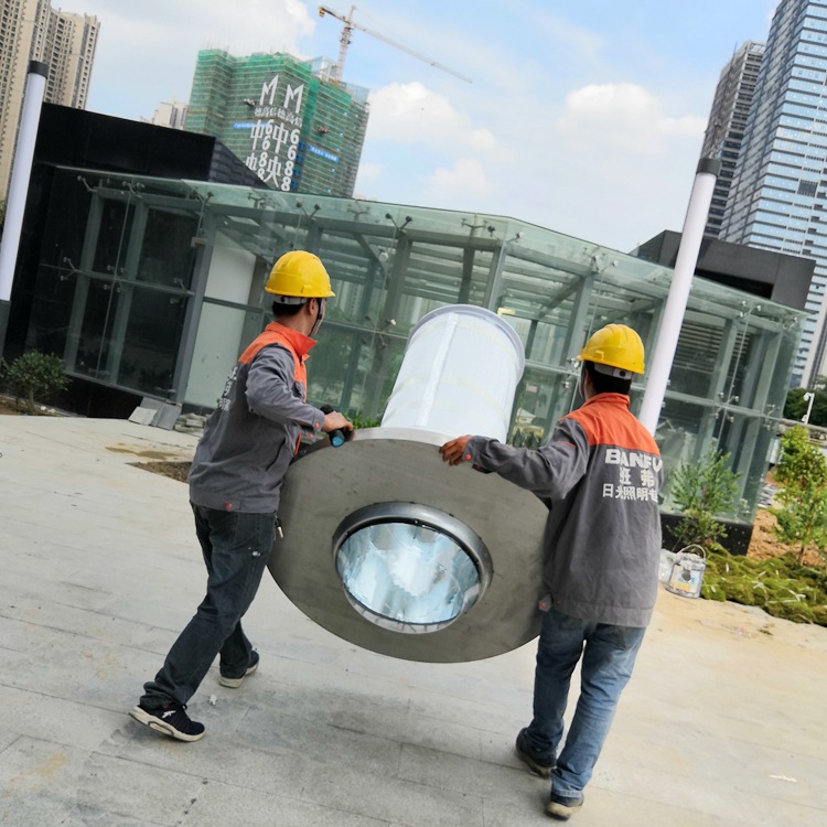 【厂家直销】山东班弗圆顶型导光管采光系统,山东日光照明