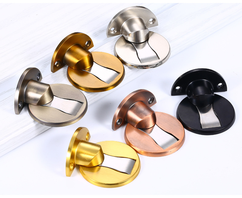 地吸 隐形免打孔定位卧室静音防撞挡顶碰板门碰地板吸 防踢木门吸