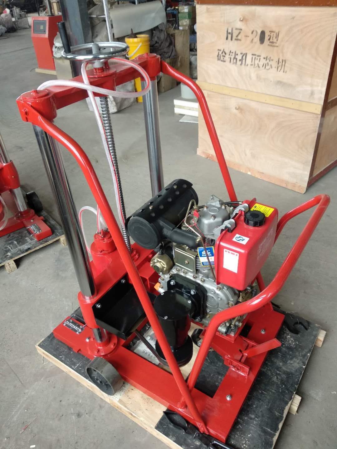 hz-20汽油机混凝土钻孔取芯机混凝土钻机路面钻孔机混凝土钻机
