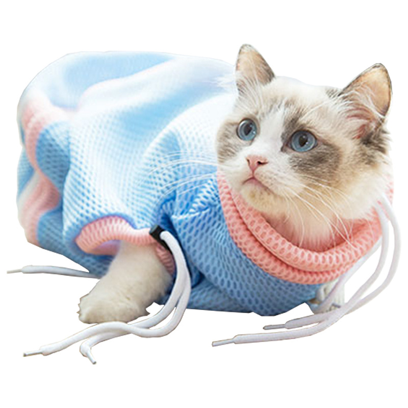 洗猫袋猫洗澡工具幼猫猫包洗澡袋固定袋多功能防抓猫袋子猫咪用品