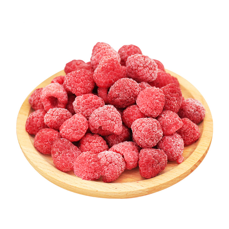 冷冻新鲜树莓速冻红树莓冰冻覆盆子水果浆果甜品饮料打汁果酱专用