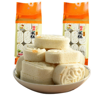 广西特产 芒果香米糕138gx2袋 即食营养早餐点心年糕米糕发糕批发