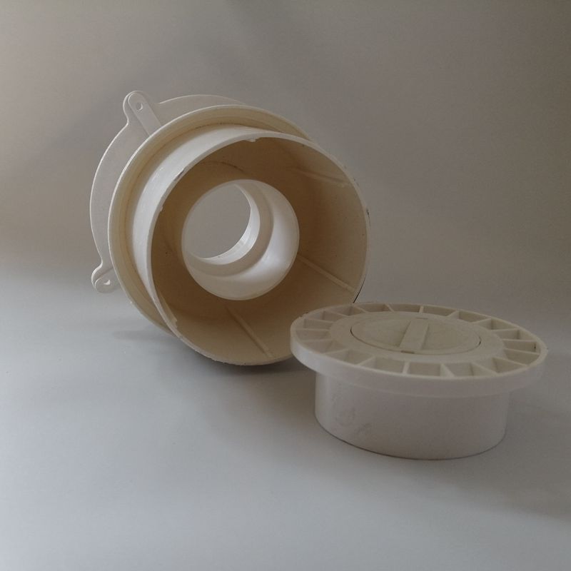 pvc预埋防臭地漏50防臭带水封卫生间阳台洗衣机排水圆地漏