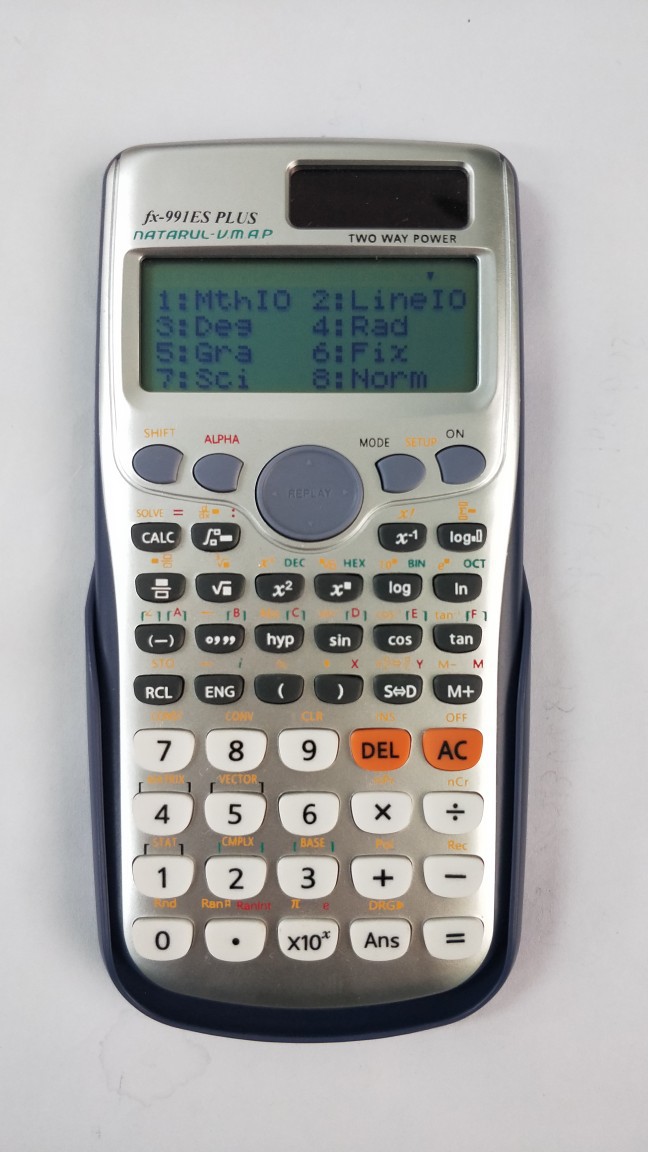 991es plus矩阵复数解方程组高中大学学生函数计算机科学计算器