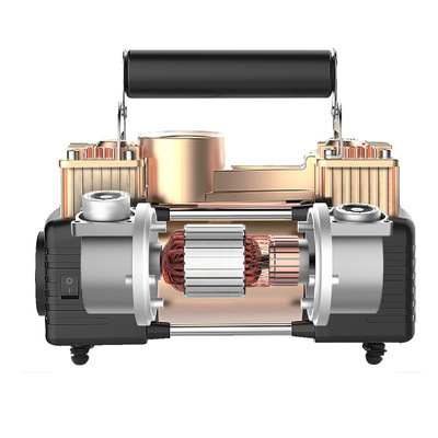 车载充气泵汽车加气泵打气筒车用小轿车电动打气泵高压轮胎便携式
