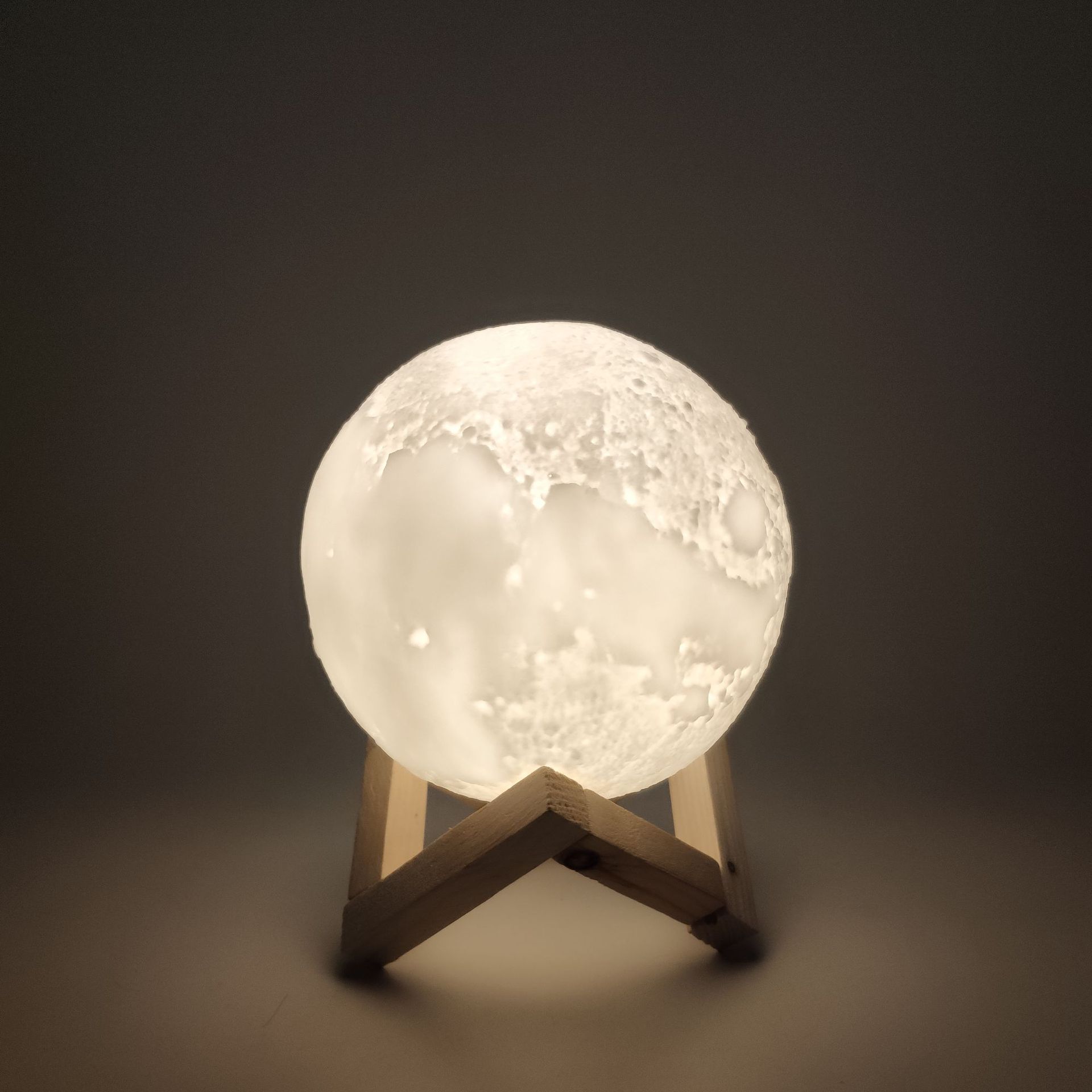 揽月3d led月球灯月亮灯定制台灯送男友女友创意生日礼物