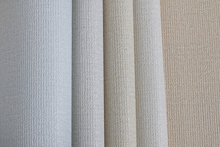 厂家直销十字布基防火阻燃pvc墙布宾馆酒店工程墙布 来样定制