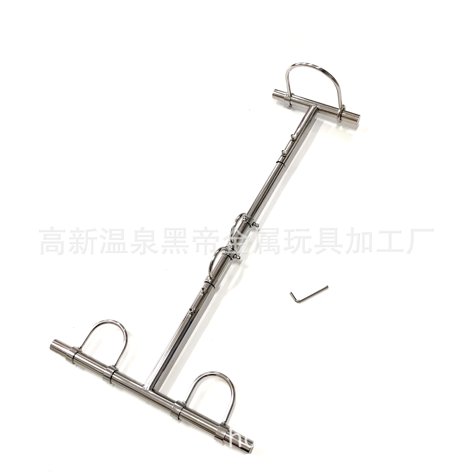 黑帝厂家 不锈钢情趣罚跪驷马器 新k9罚跪器 手脚颈拘束架