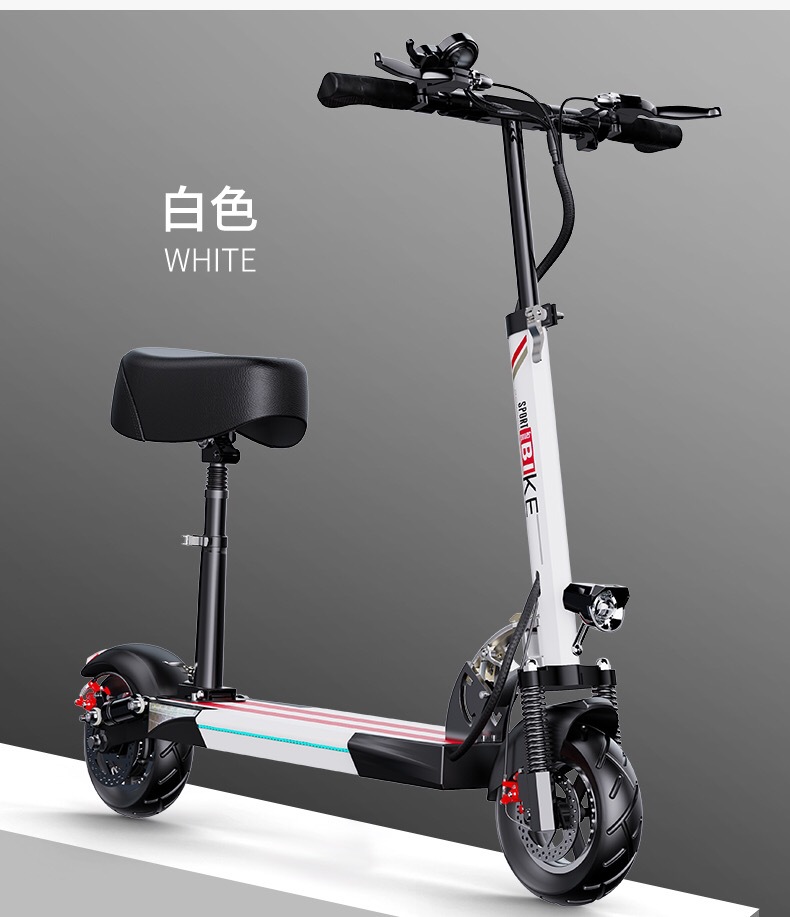 欧洲海外仓电动滑板车折叠迷你小电动车成人代步车小型电动踏板车