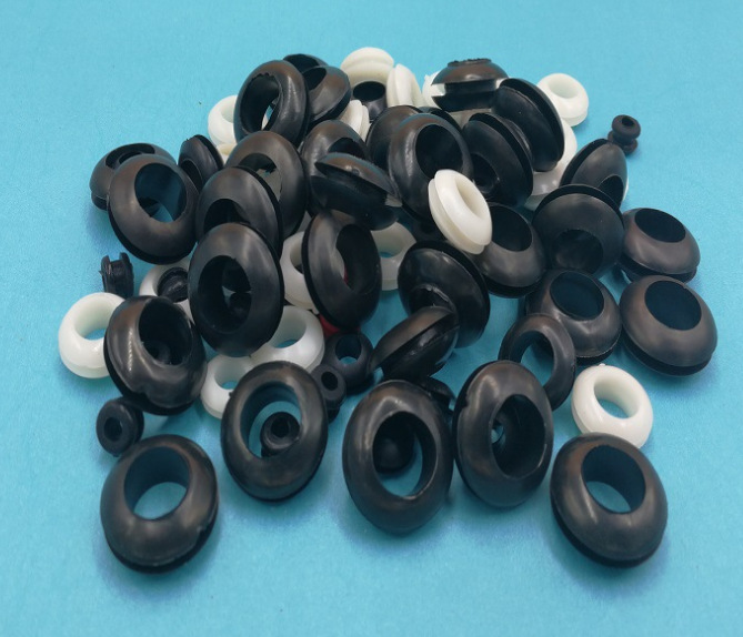 pvc橡胶圈 护线环硅橡胶护线圈 出线圈护线套 环保耐高温电源线用