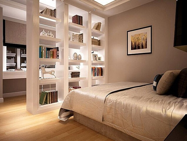 卧室书房一体化,真的可行吗?【恒彩装饰】