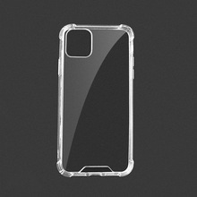 适用iphone11 pro max手机壳 透明四角防摔pc tpu苹果11手机套