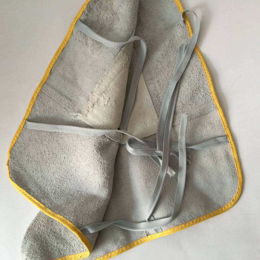 一本重工牛皮脚套 电焊鞋套 防火星飞溅 焊接专用