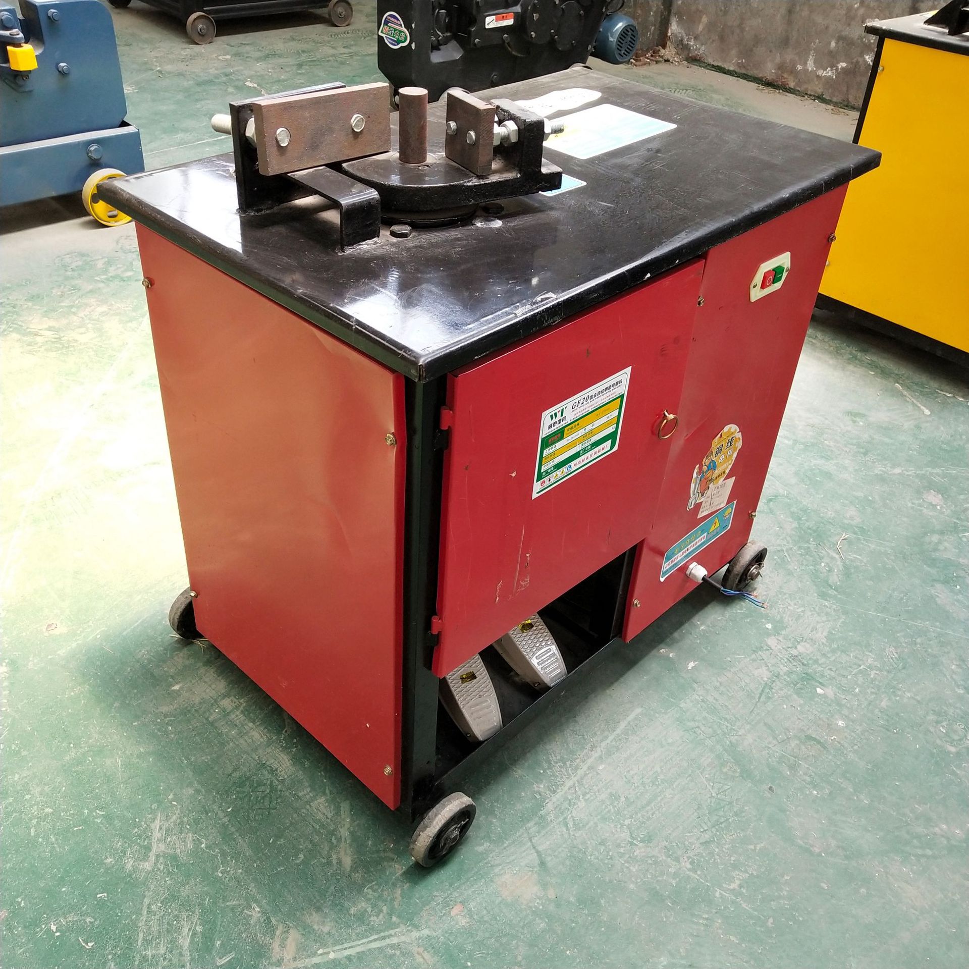 全自动液压钢筋弯箍机 小型钢筋折弯机 gf25数控钢筋弯箍机弯钩机