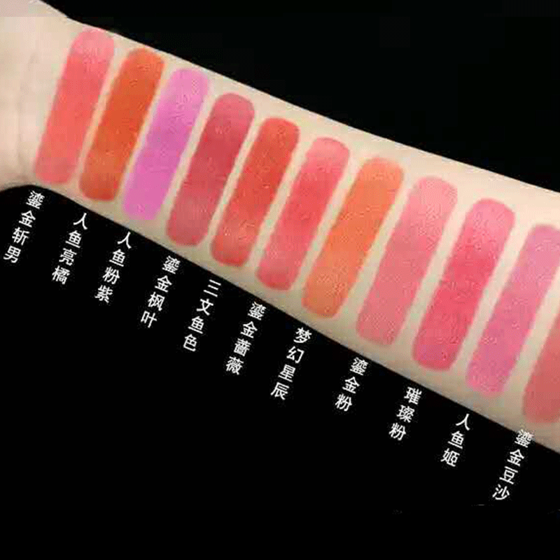 diy纯手工自制口红材料  纯植物提取口红色粉 1克装鎏金色着色剂