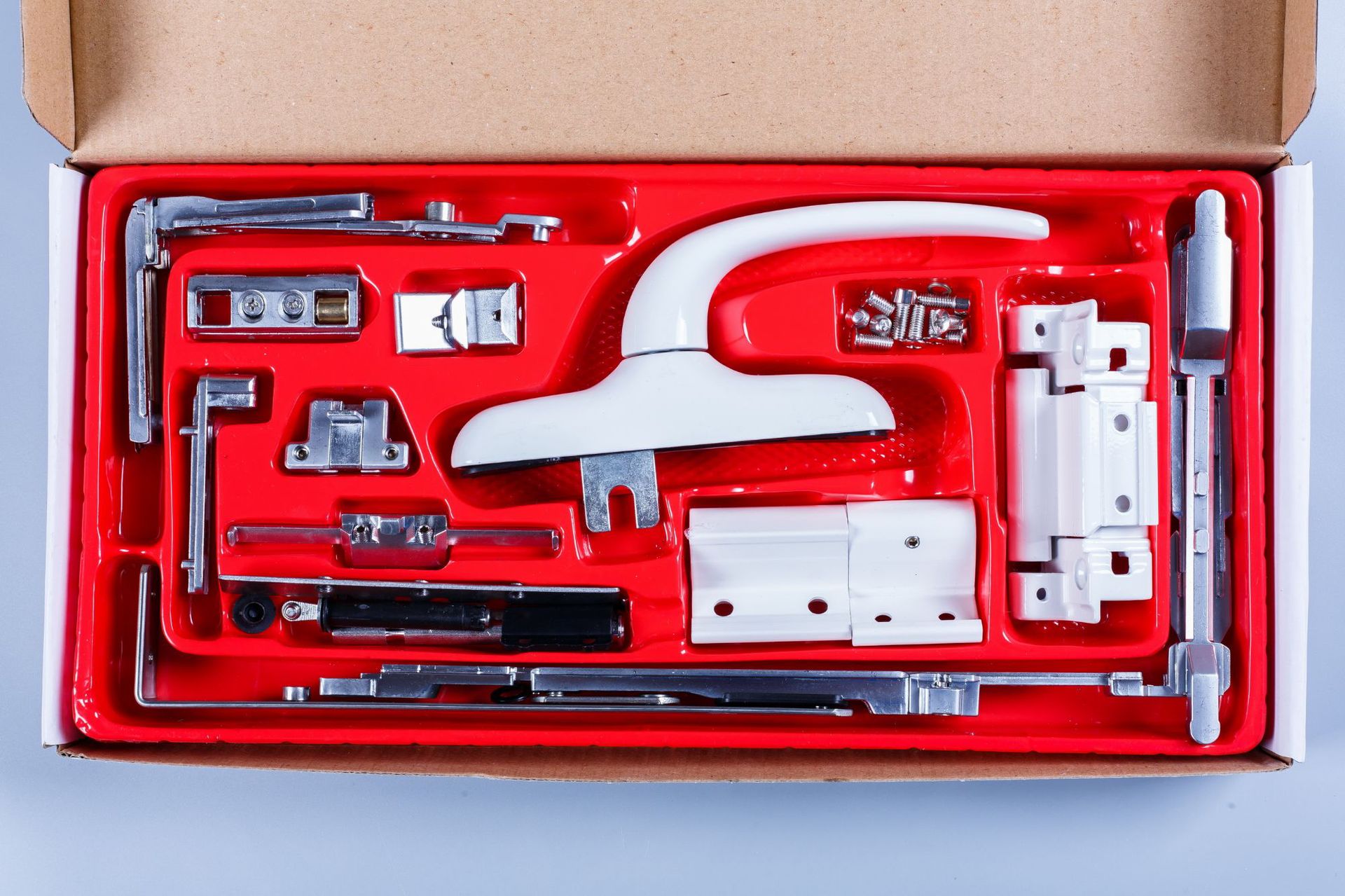 内开内倒窗配件厂家直销批发 断桥铝合金门窗配件 内开内倒五金件