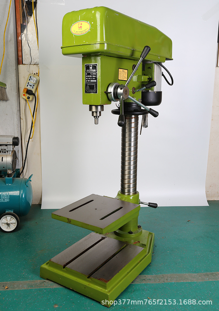 工业级重型台钻1500瓦台钻小型钻床32mm台钻台式钻床380v钻孔机器